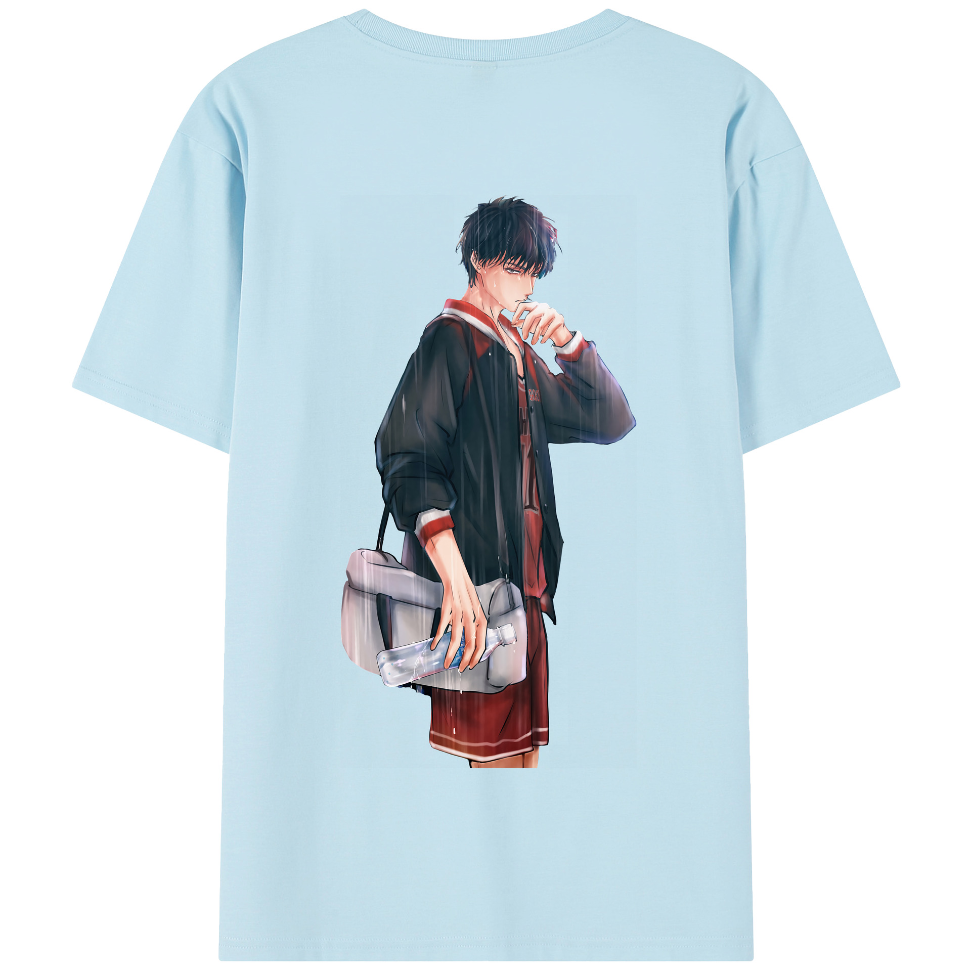 SLAM DUNK／スラムダンク 綿100％半袖Tシャツ（背面プリント）